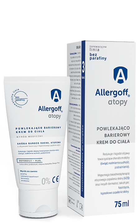Allergoff powlekająco barierowy krem do ciała - zdjęcie produktu
