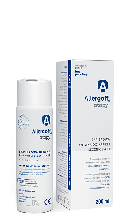 Allergoff Barierowa Oliwka do kąpieli leczniczych - zdjęcie produktu