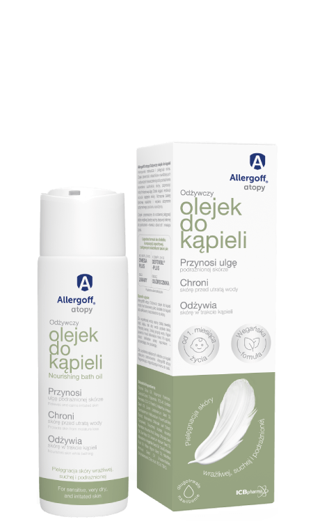 Allergoff atopy Odżywczy olejek do kąpieli - wizualizacja